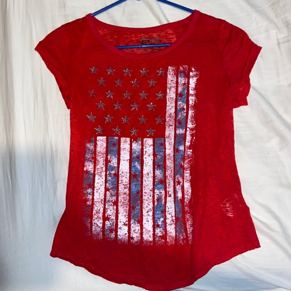 Made in the USA Tops - Red, White and Blue Tee